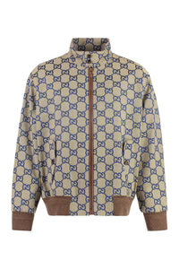 Cotton jacquard blazer